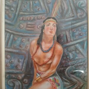 Retrato de una mujer indígena